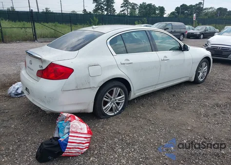 2013 Infiniti G37X from USA, damaged, VIN JN1CV6AR8DM768373